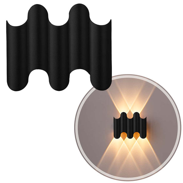 Arandela Schala Facho Duplo 60° LED 5W 3000k Externo e Interno OPUS ST2958-Opus-Starlumen