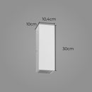 Arandela Sem Friso Retangular 2 focos p/ 2x E27 Starlumen ST2771-Starlumen-