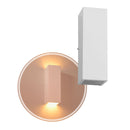 Arandela Sem Friso Retangular 2 focos p/ 2x E27 Starlumen ST2771-Starlumen-Branco-