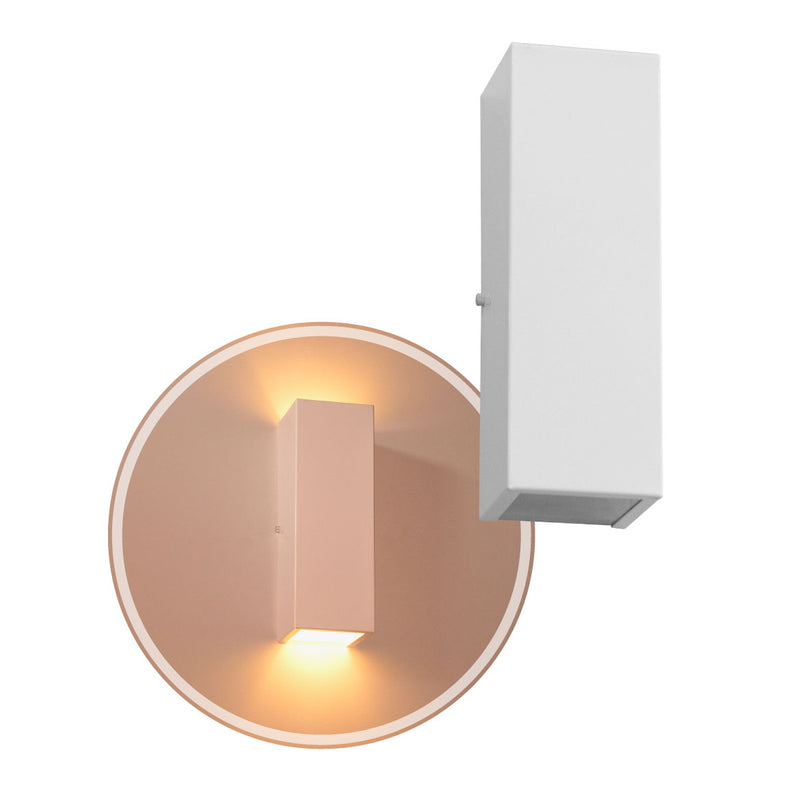 Arandela Sem Friso Retangular 2 focos p/ 2x E27 Starlumen ST2771-Starlumen-Branco-
