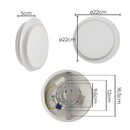 Arandela Slide LED Branca 5W Luz Indireta Quente SLI1AR01BR022 Bella Iluminação ST3055-Bella Iluminação-Starlumen