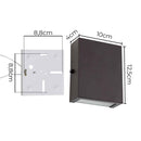 Arandela Slim 1 Foco Interna ou Externa em Alumínio p/ G9 ST2780-Starlumen-