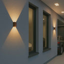 Arandela Slim 2 Focos Alumínio p/G9 Externa Parede Muro ST3144-Starlumen-