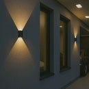 Arandela Slim 2 Focos Alumínio p/G9 Externa Parede Muro ST3144-Starlumen-