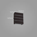 Arandela Slim 3 Frisos Moderna Interna/externa Alumínio Starlumen + LED G9 ST2772-Starlumen-