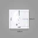 Arandela Slim 3 Frisos Moderna Interna/externa Alumínio Starlumen + LED G9 ST2772-Starlumen-