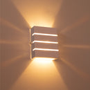 Arandela Slim 3 Frisos Moderna Interna/externa Alumínio Starlumen + LED G9 ST2772-Starlumen-