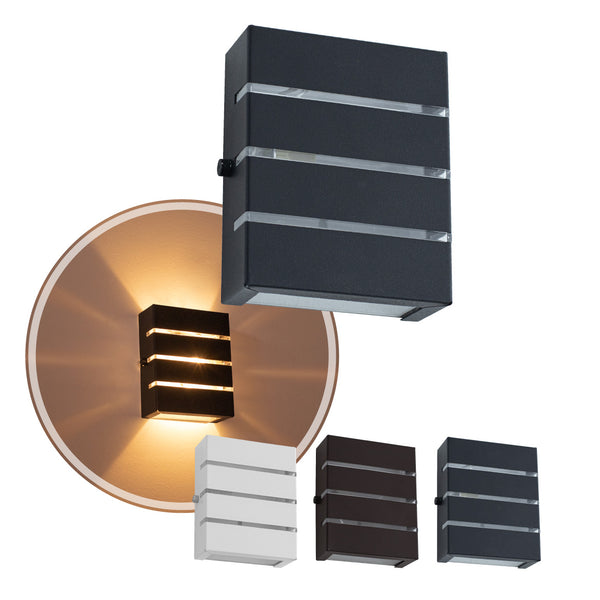 Arandela Slim 3 Frisos Moderna Interna/externa Alumínio Starlumen ST2772-Starlumen-