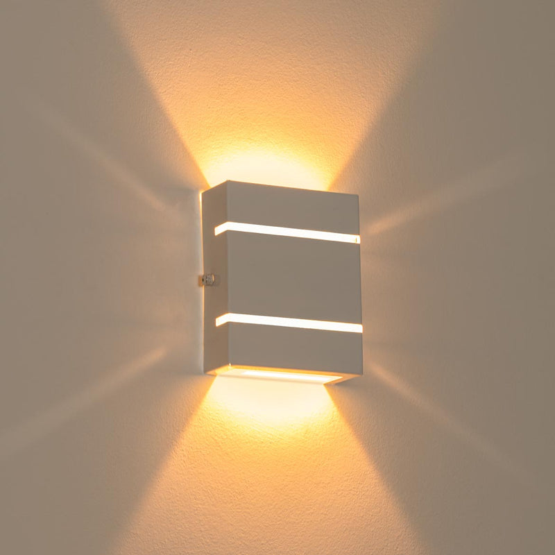 Arandela Slim Interna e/ou Externa Alumínio 2 Frisos Moderna ST2527-Starlumen-
