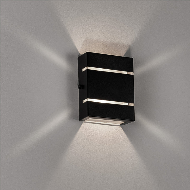 Arandela Slim Interna e/ou Externa Alumínio 2 Frisos Moderna ST2527-Starlumen-