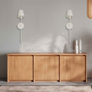 Arandela Torch Branca C/ Cúpula Branca P/ E27 Bulbo Spotline ST2930-Spotline-Starlumen