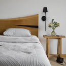 Arandela Torch Preta C/ Cúpula Preta P/ E27 Bulbo Spotline ST2930-Spotline-Starlumen