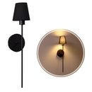 Arandela Torch Preta C/ Cúpula Preta P/ E27 Bulbo Spotline ST2930-Spotline-Starlumen