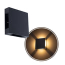 Arandela Trevo 4 Fachos Ajustáveis LED 4W Branco Quente Gaya ST2900-Gaya-Preto-Starlumen