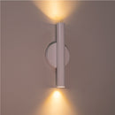 Arandela Tubo Cilindro 30cm Branca 2 fachos p/ MR11 Starlumen ST2773-Starlumen-