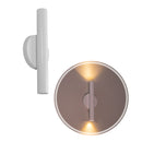 Arandela Tubo Cilindro 30cm Branca 2 fachos p/ MR11 Starlumen ST2773-Starlumen-