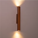 Arandela Tubo Cilindro 30cm Cobre 2 fachos p/ MR11 Starlumen ST2773-Starlumen-