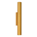 Arandela Tubo Cilindro 30cm Dourado 2 fachos p/ MR11 Starlumen ST2773-Starlumen-