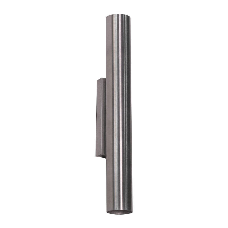 Arandela Tubo Cilindro 30cm Escovado 2 fachos p/ MR11 Starlumen ST2773-Starlumen-