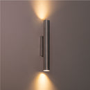 Arandela Tubo Cilindro 30cm Escovado 2 fachos p/ MR11 Starlumen ST2773-Starlumen-