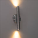 Arandela Tubo Cilindro 30cm Escovado 2 fachos p/ MR11 Starlumen ST2773-Starlumen-