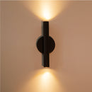 Arandela Tubo Cilindro 30cm Marrom 2 fachos p/ MR11 Starlumen ST2773-Starlumen-