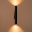 Arandela Tubo Cilindro 30cm Marrom 2 fachos p/ MR11 Starlumen ST2773-Starlumen-