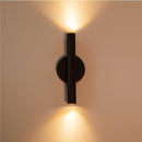 Arandela Tubo Cilindro 30cm Preto 2 fachos p/ MR11 Starlumen ST2773-Starlumen-