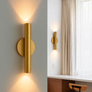 Arandela Tubo Cilindro Cyla 30cm Champanhe 2 fachos p/ MR11 Starlumen ST2773-Starlumen-