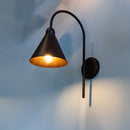 Arandela Valência Alumínio Marrom Corten p/ E27 Externa Biancoluce ST2959-Biancoluce-Starlumen