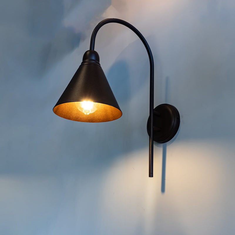 Arandela Valência Alumínio Marrom Corten p/ E27 Externa Biancoluce ST2959-Biancoluce-Starlumen