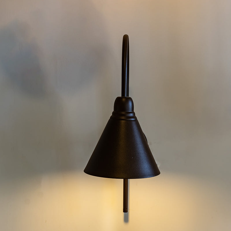 Arandela Valência Alumínio Marrom Corten p/ E27 Externa Biancoluce ST2959-Biancoluce-Starlumen