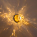 Arandela de Cristal 5W Branco Quente Bronze DCB02176 Sindora ST2906-Sindora-Starlumen