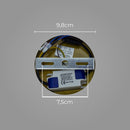 Arandela de Cristal 5W Branco Quente Bronze DCB02176 Sindora ST2906-Sindora-Starlumen