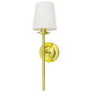 Arandela de Parede Dourada c/ Cúpula Branca p/ 1xE27 Old Artisan ST3117-Old Artisan-Starlumen