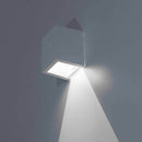 Arandela luminária de parede 1 facho Policarbonato + LED G9 5w ST2775-Starlumen-Branca-Branco Frio-