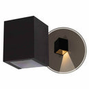 Arandela luminária de parede 1 facho Policarbonato ST2775-Starlumen-Marrom-