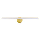 Arandela LED Dourada Hubble 12W Branco Quente IP44 OPUS 82338 Moderna Decorativa ST3300
