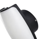 Arandela LED PAKO 7W 3000K IP65 2 Fachos Luminaria de Parede Externa Nordecor ST3286 - Preto