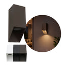 Arandela de Sobrepor Bisel 1 Foco Parede/Muro/Fachada 1xGU10 Starlumen ST3256-Marrom CAPA