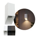 Arandela de Sobrepor Bisel 1 Foco Parede/Muro/Fachada 1xGU10 Starlumen ST3256 - Branco CAPA ARANDELA BRANCA