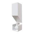 Arandela de Sobrepor Bisel 1 Foco Parede/Muro/Fachada 1xGU10 Starlumen ST3256 - Branco DETALHE SOQUETE GU10