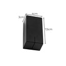 Balizador LED Sobrepor Risk Em Policarbonato 3W Facho 5° Luz Quente Externo Stella ST3051-Stella-Starlumen