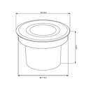 Balizador Spot Solo Led Nordecor Senf 15w Irc90 2700k Anti-Ofuscante ST3248-Nordecor-Starlumen