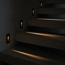 Balizador de Parede Muro Escada Semi Embutido C/ Friso 4x2 Externo P/ G9 Starlumen ST2949-Balizadores-Starlumen