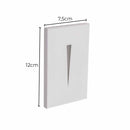 Balizador de Parede Muro Escada Semi Embutido C/ Friso 4x2 Externo P/ G9 Starlumen ST2949-Balizadores-Starlumen