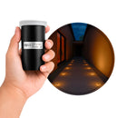 Balizador LED Pedri 1W Luz Quente IP65 Opus p/ Jardim Corredor Externo ST2485 capa