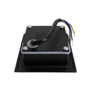 Balizador LED Sentinela 3W Luz Quente com Sensor 3M IP65 Opus ST3263 - Preto detalhe lateral 