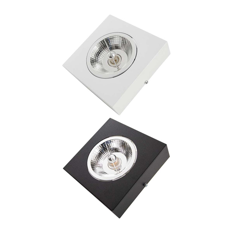 Spot Luminária Semi Embutido Fast Em Alumínio P/ AR111 Starlumen ST3231