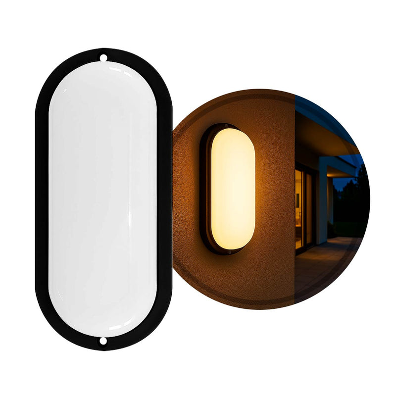 Luminária Arandela LED Tartaruga 20W em Policarbonato Externa ST3086